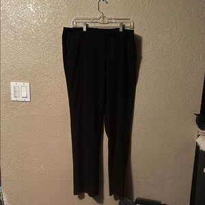 Calvin Klein Black Dress Pants Straight-Leg